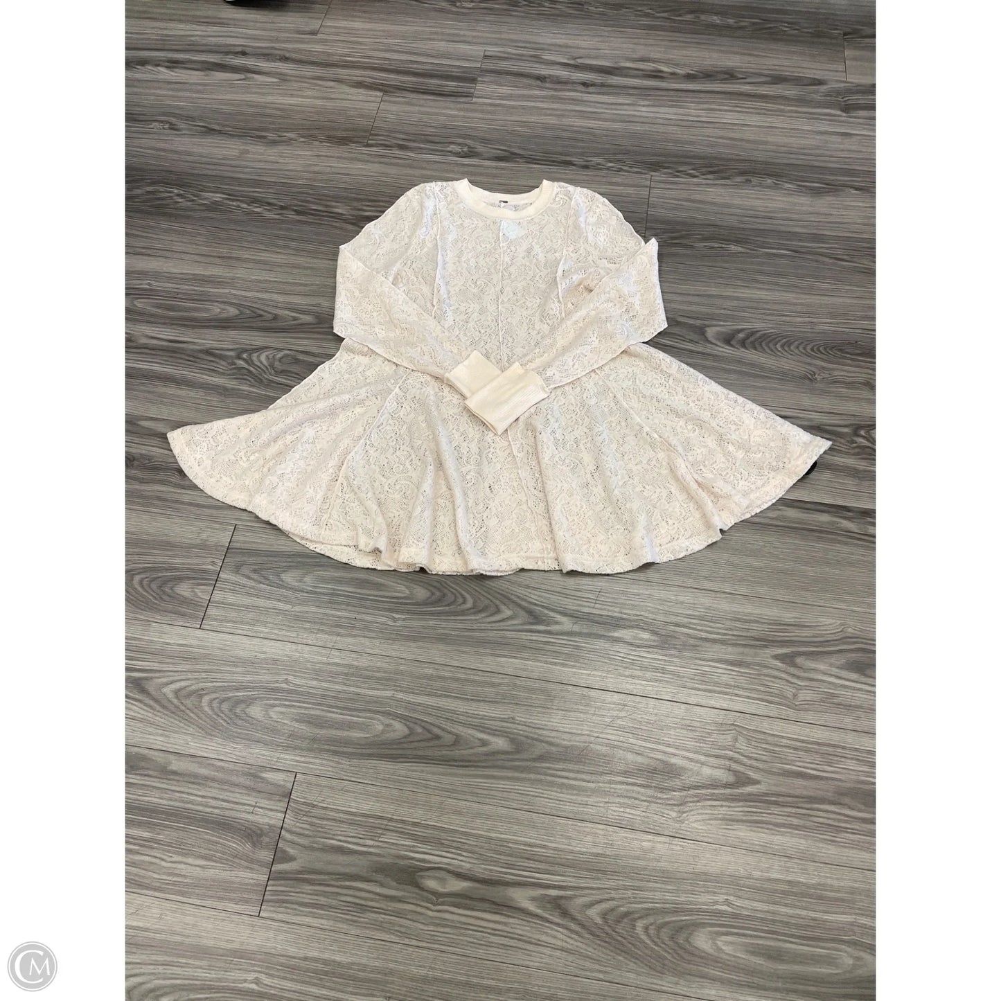 Dress Casual Midi By Free People In Cream, Size: L