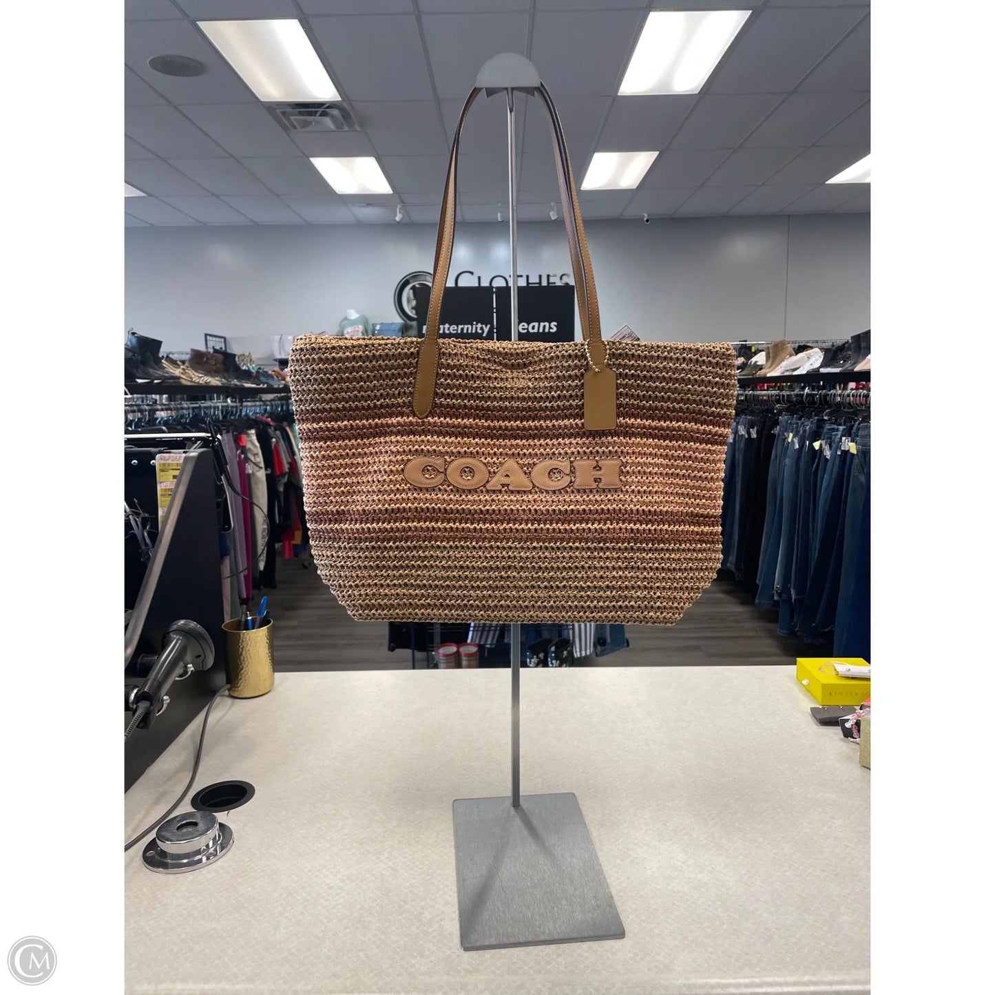 Handbag Designer By Coach, Size: Large