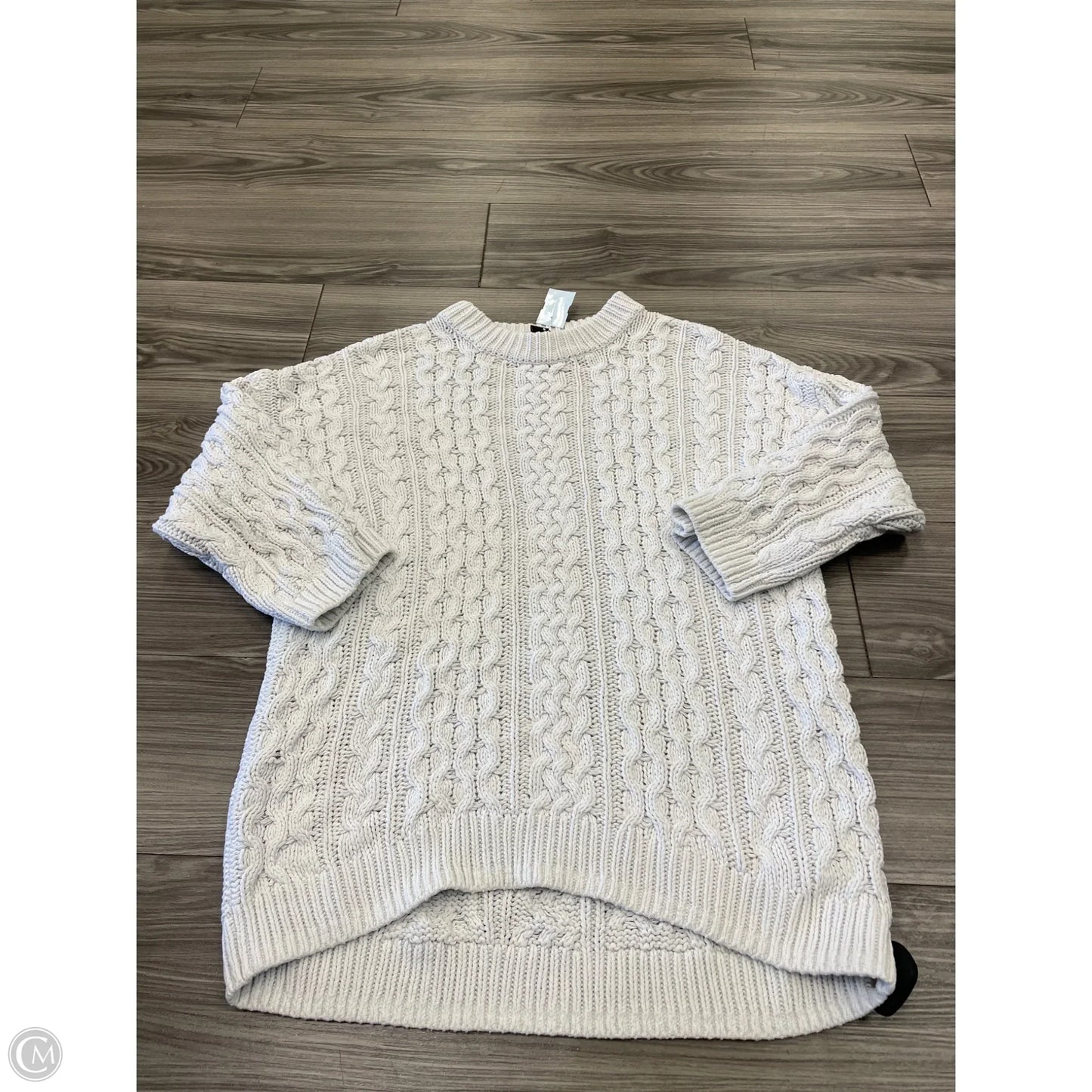 Sweater By H&m In White, Size: M
