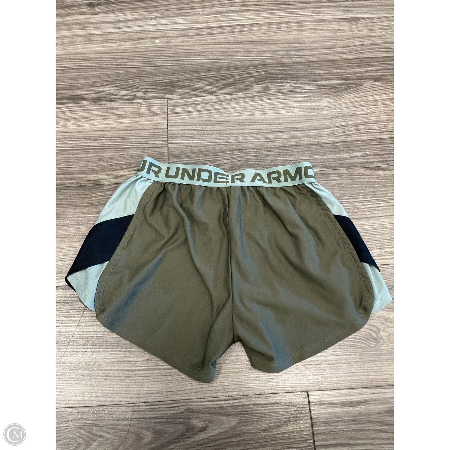 Athletic Shorts By Under Armour In Green, Size: S