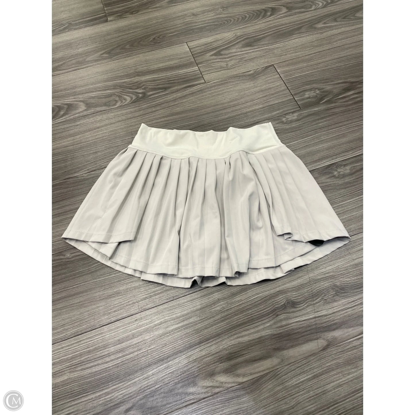 Athletic Skort By Clothes Mentor In Grey, Size: L