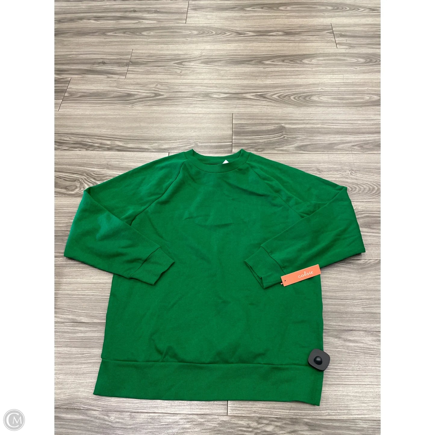 Top Long Sleeve By Colsie In Green, Size: S