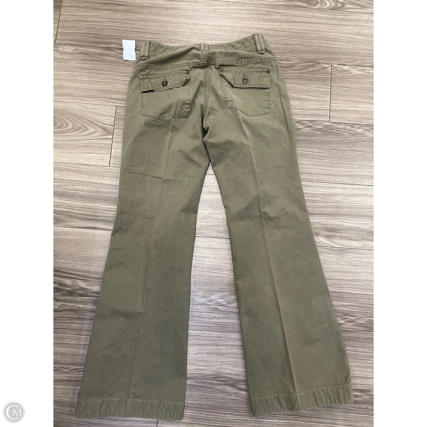Pants Wide Leg By Banana Republic In Green, Size: 4