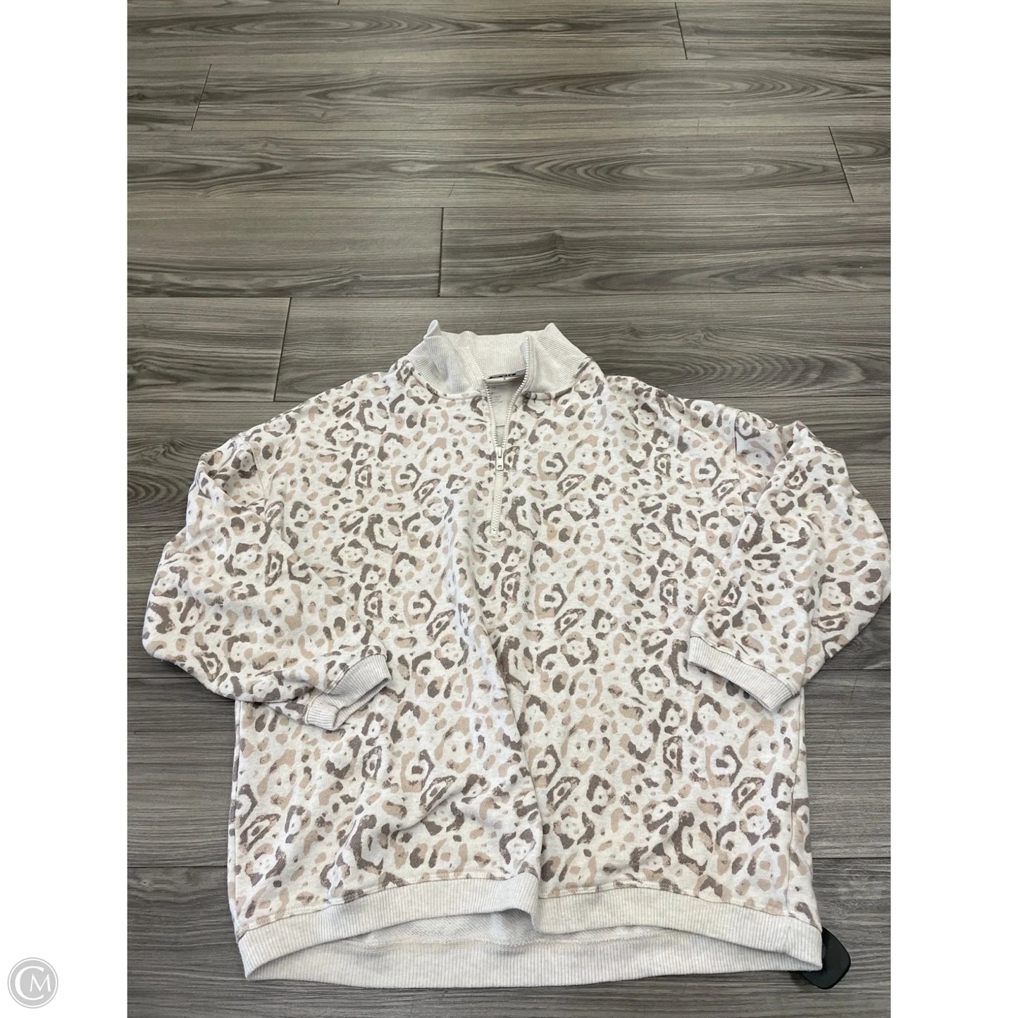 Sweatshirt Collar By Aerie In Animal Print, Size: S
