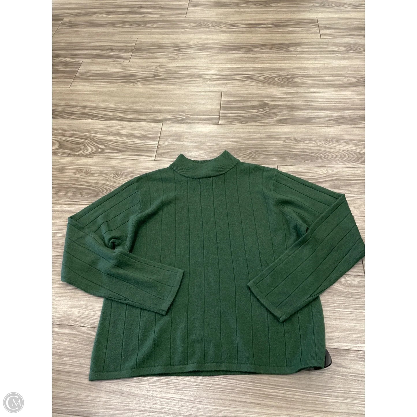 Sweater By Croft And Barrow In Green, Size: Xl