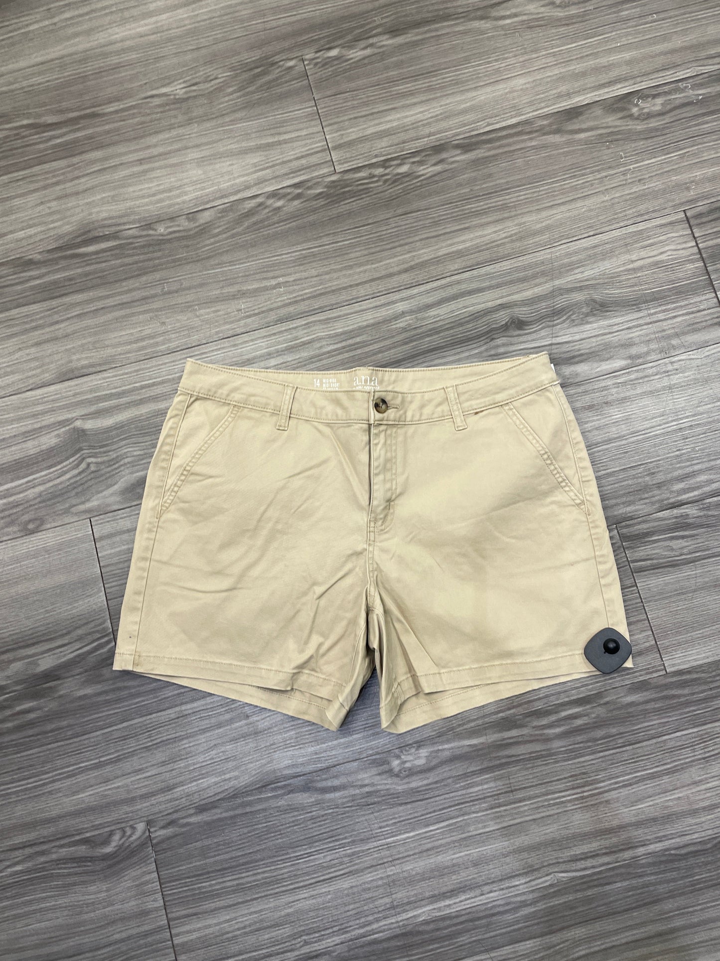Shorts By Ana In Tan, Size: 14