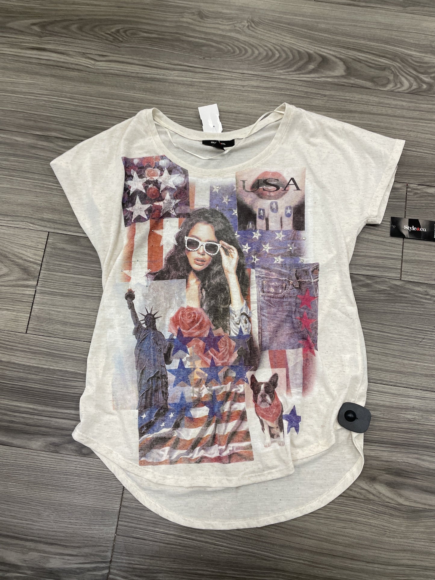 Top Short Sleeve By Style And Co Collection Women Size: S