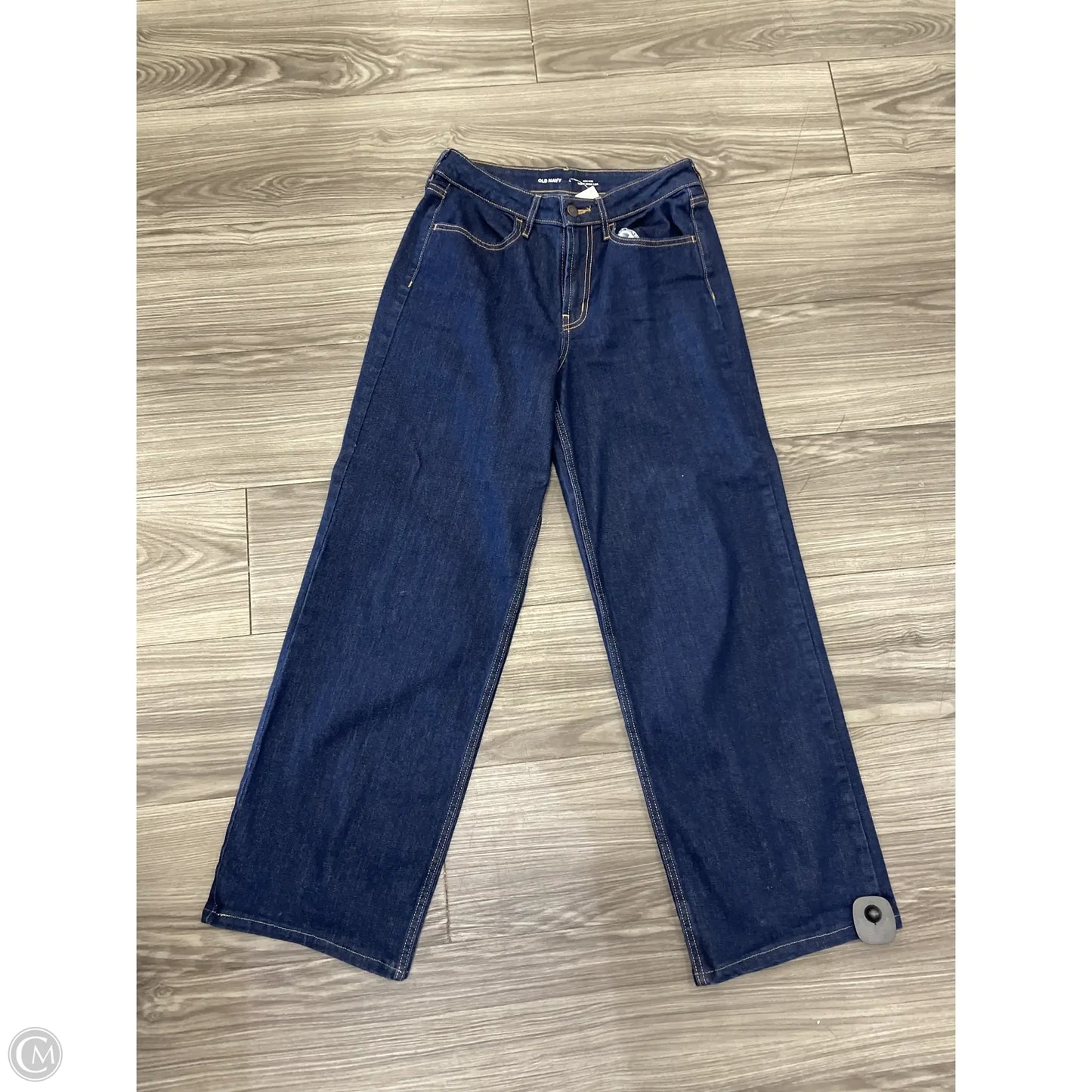 Jeans Wide Leg By Old Navy In Blue, Size: 4