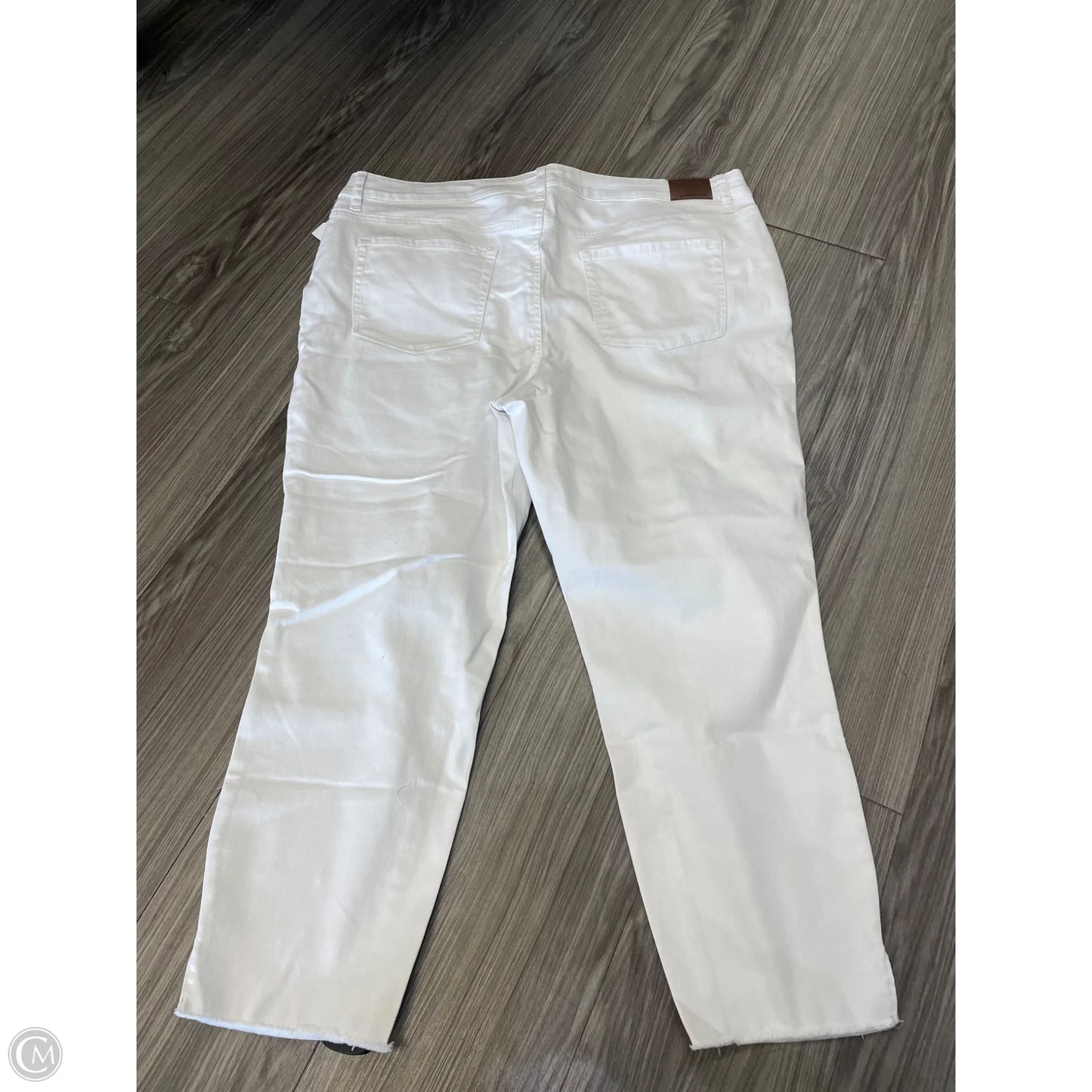 Jeans Skinny By Maurices In White, Size: 20