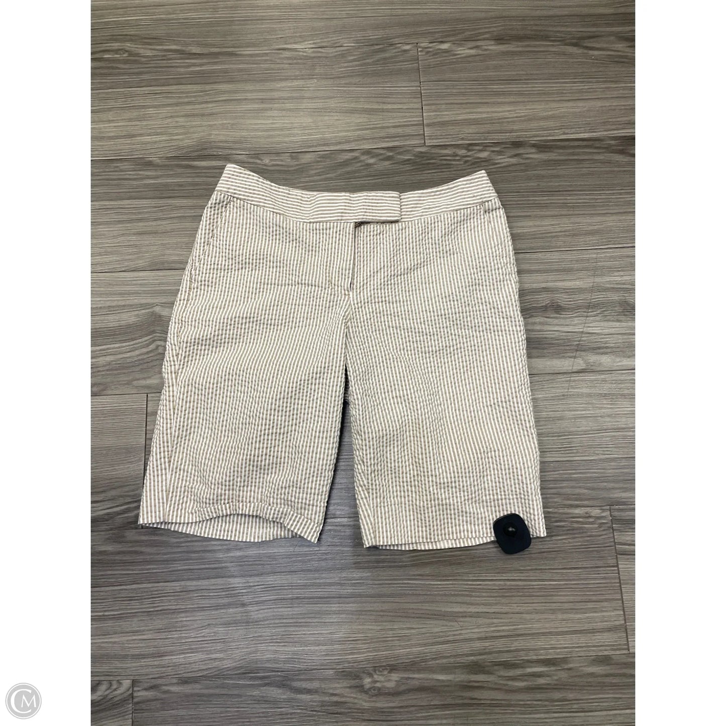 Shorts By Jones New York In Tan & White, Size: 6