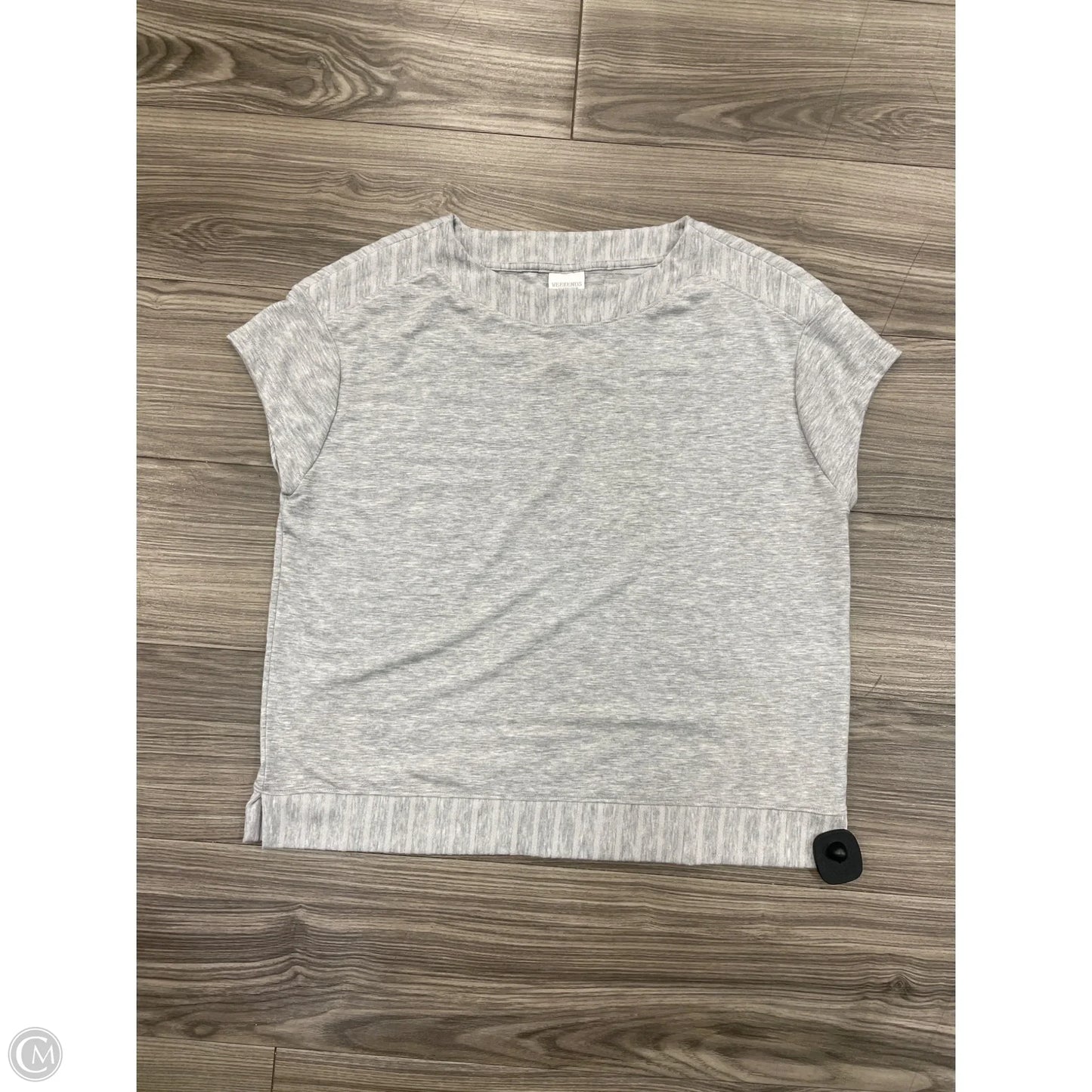 Top Long Sleeve Basic By Chicos In Grey, Size: Xl