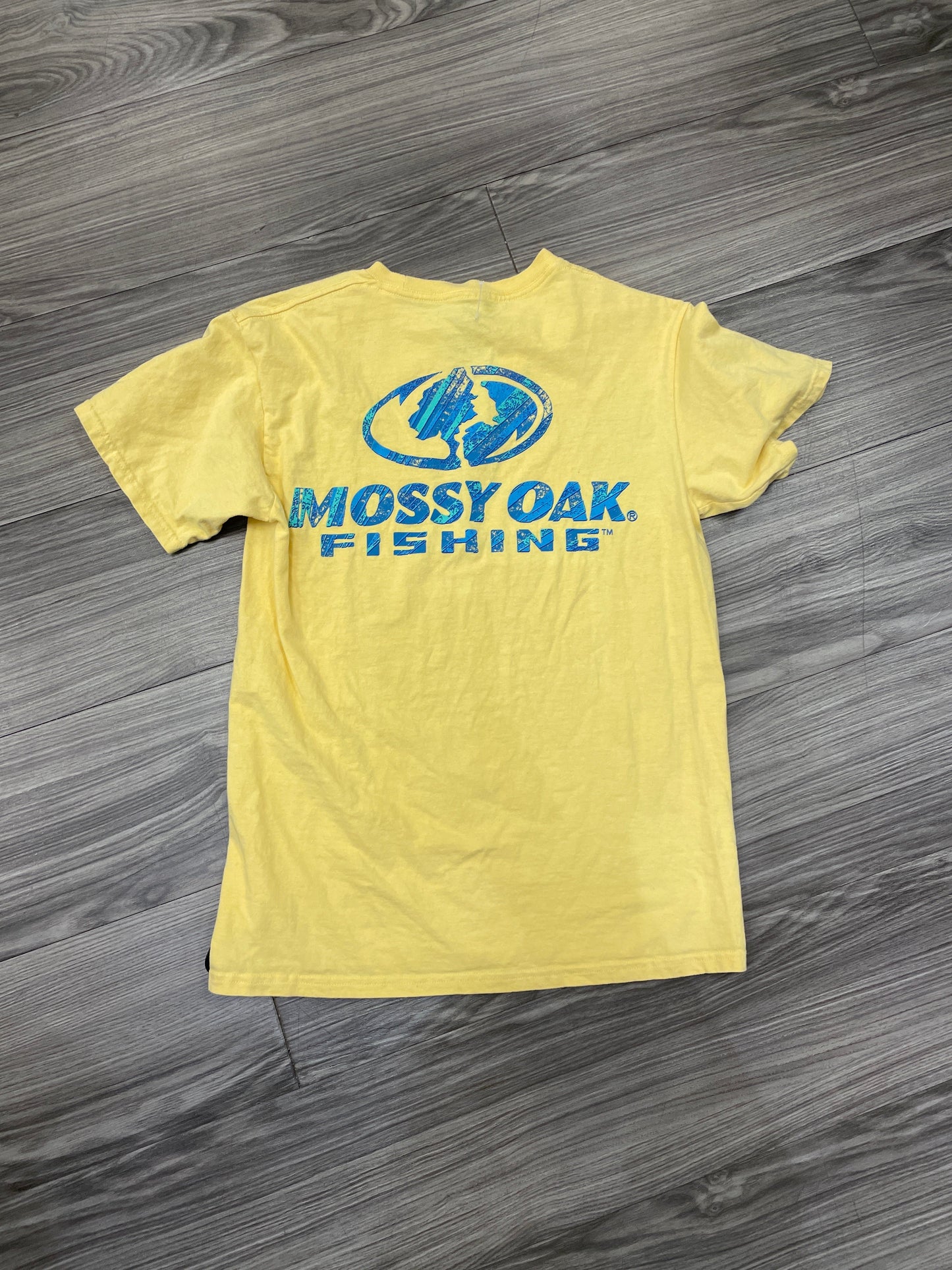 Top Short Sleeve By Clothes Mentor In Yellow, Size: S