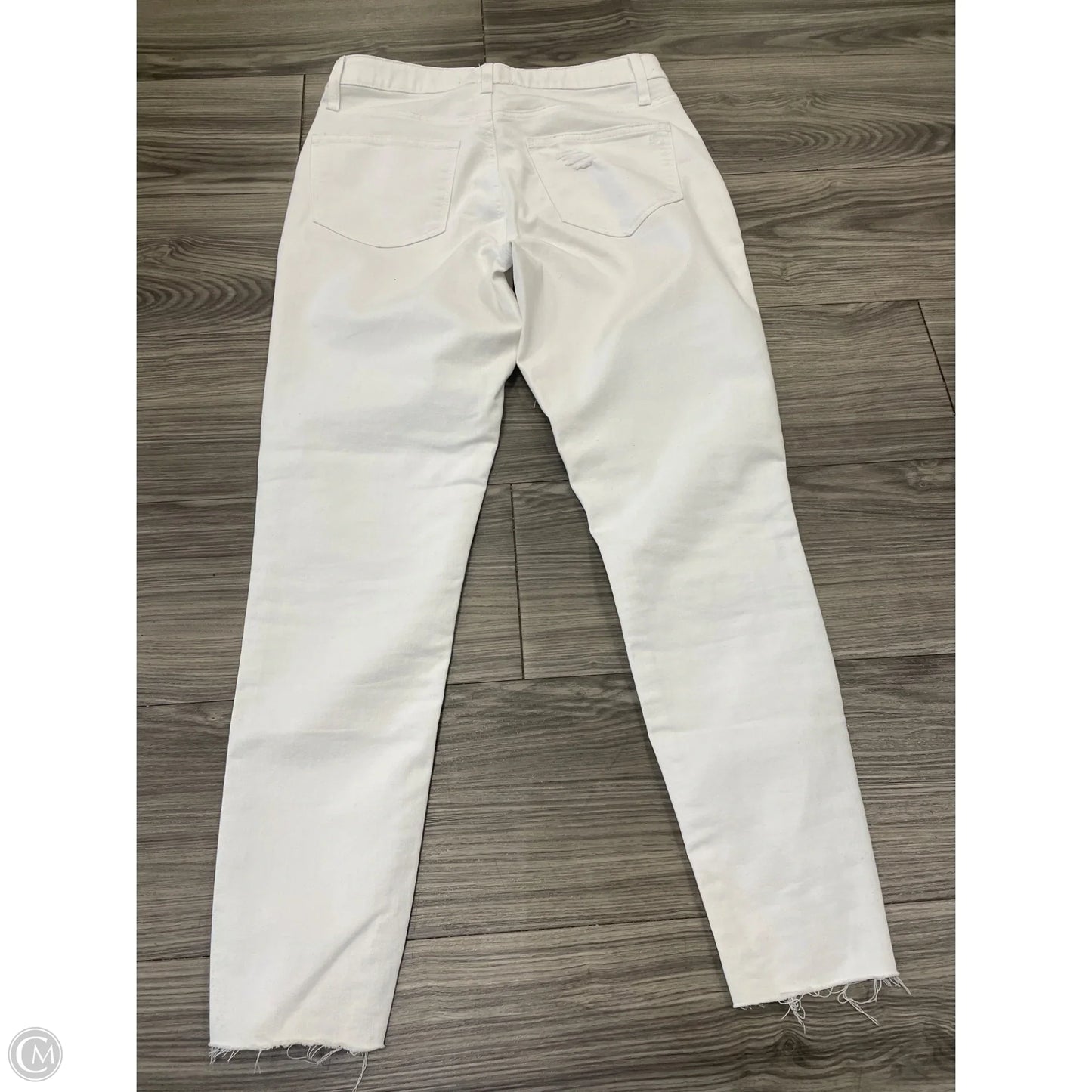 Jeans Boyfriend By Lularoe In White, Size: 28