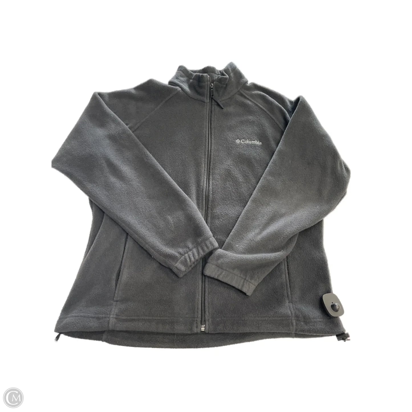 Jacket Fleece By Columbia In Grey, Size: L