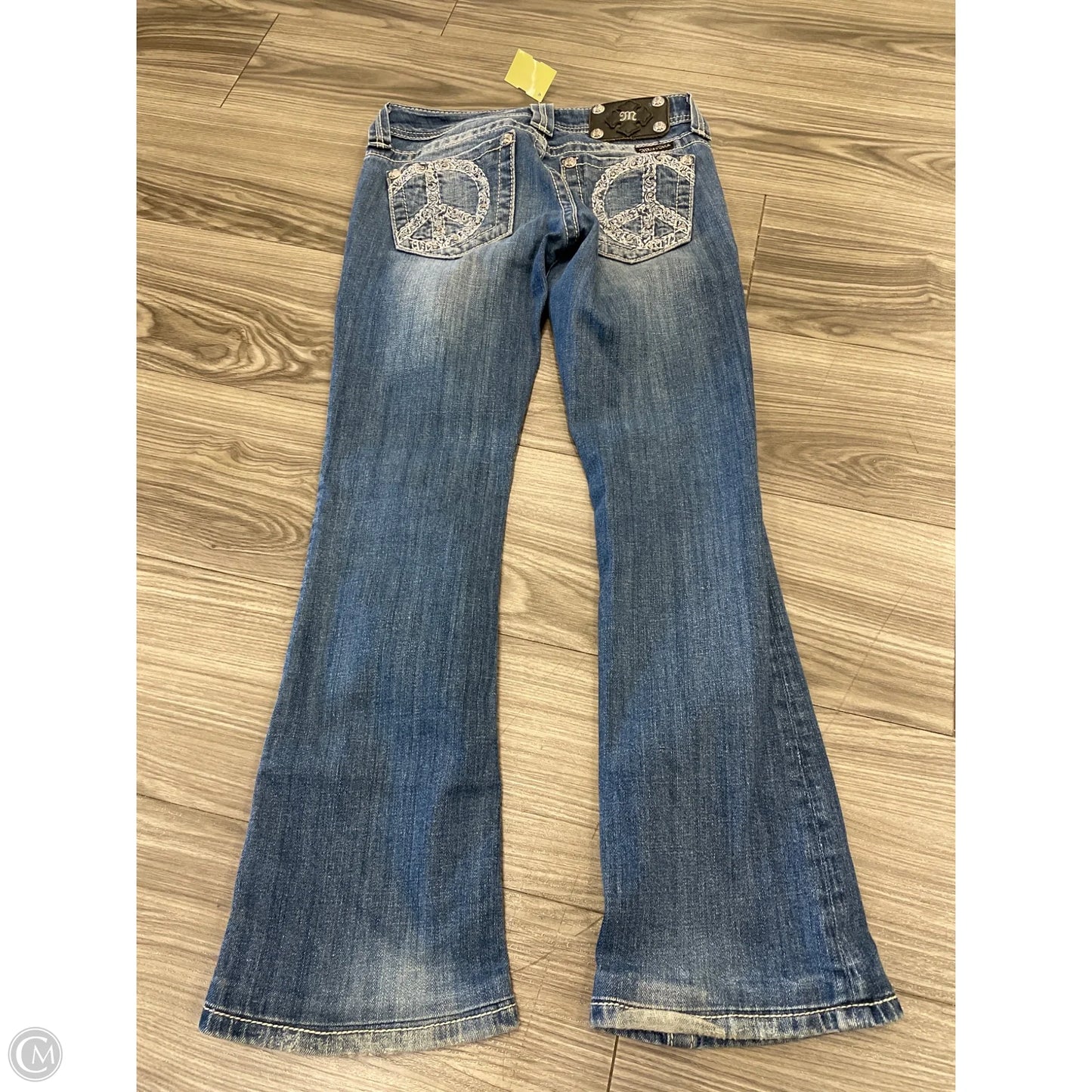 Jeans Boot Cut By Miss Me In Blue, Size: 0