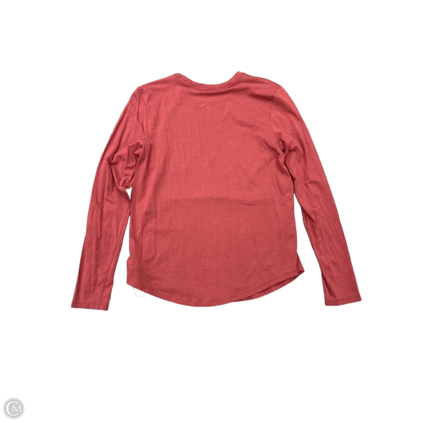 Athletic Top Long Sleeve Crewneck By Lululemon In Pink, Size: 4