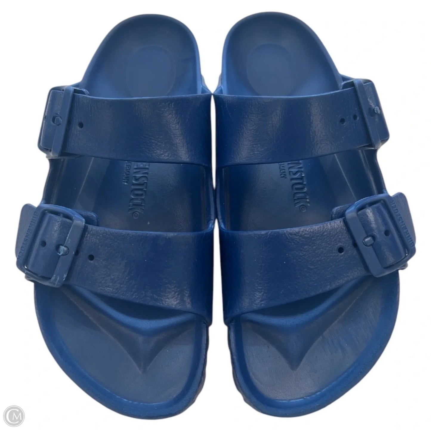 Sandals Flats By Birkenstock In Blue, Size: 6
