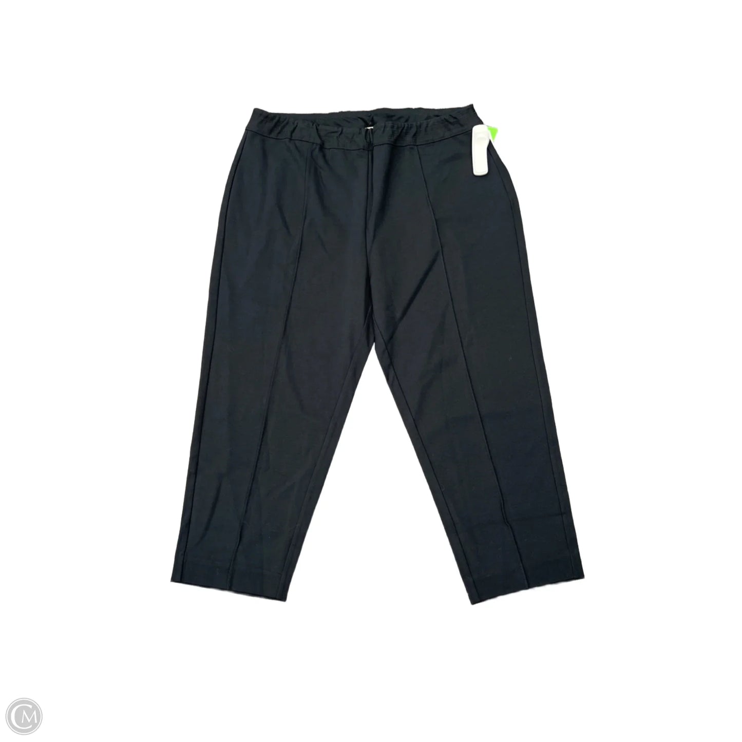 Capris By Soft Surroundings In Black, Size: L