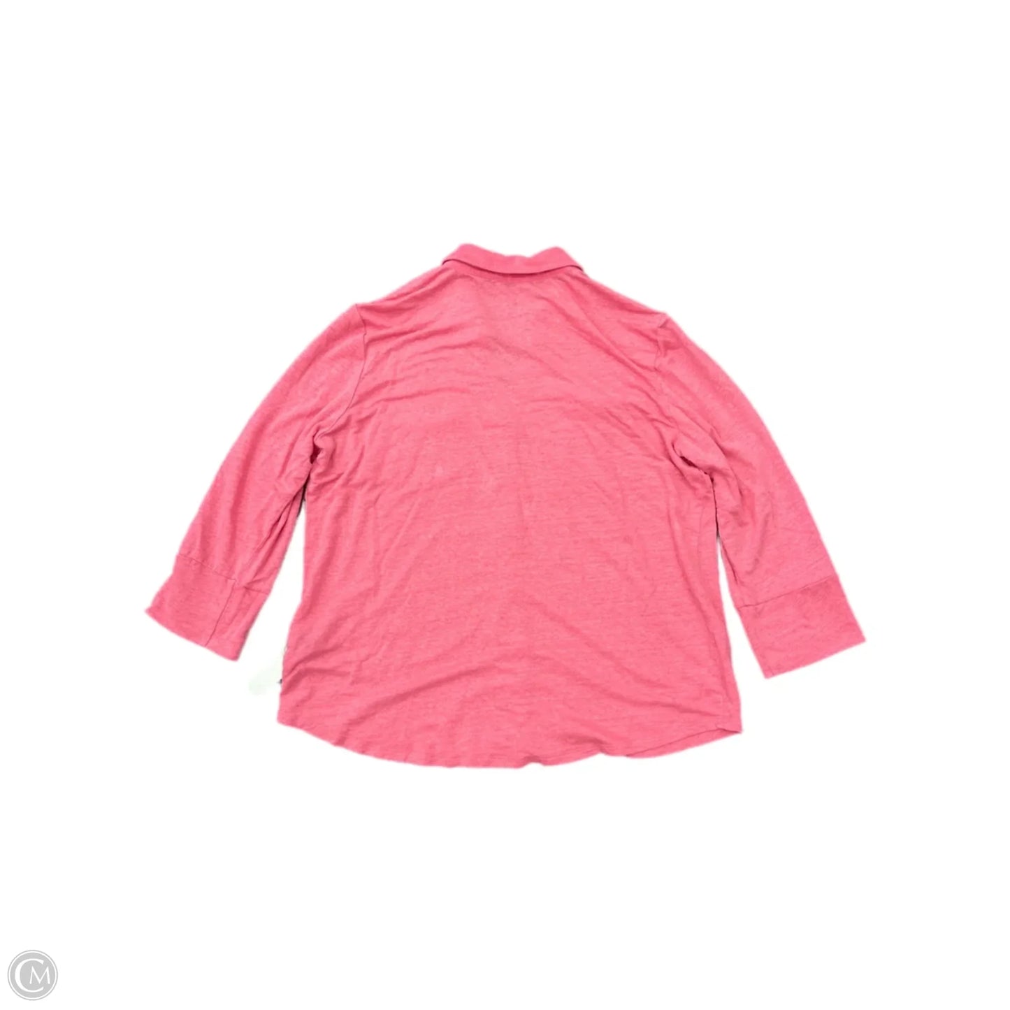 Top 3/4 Sleeve By J Mclaughlin In Pink, Size: Xl