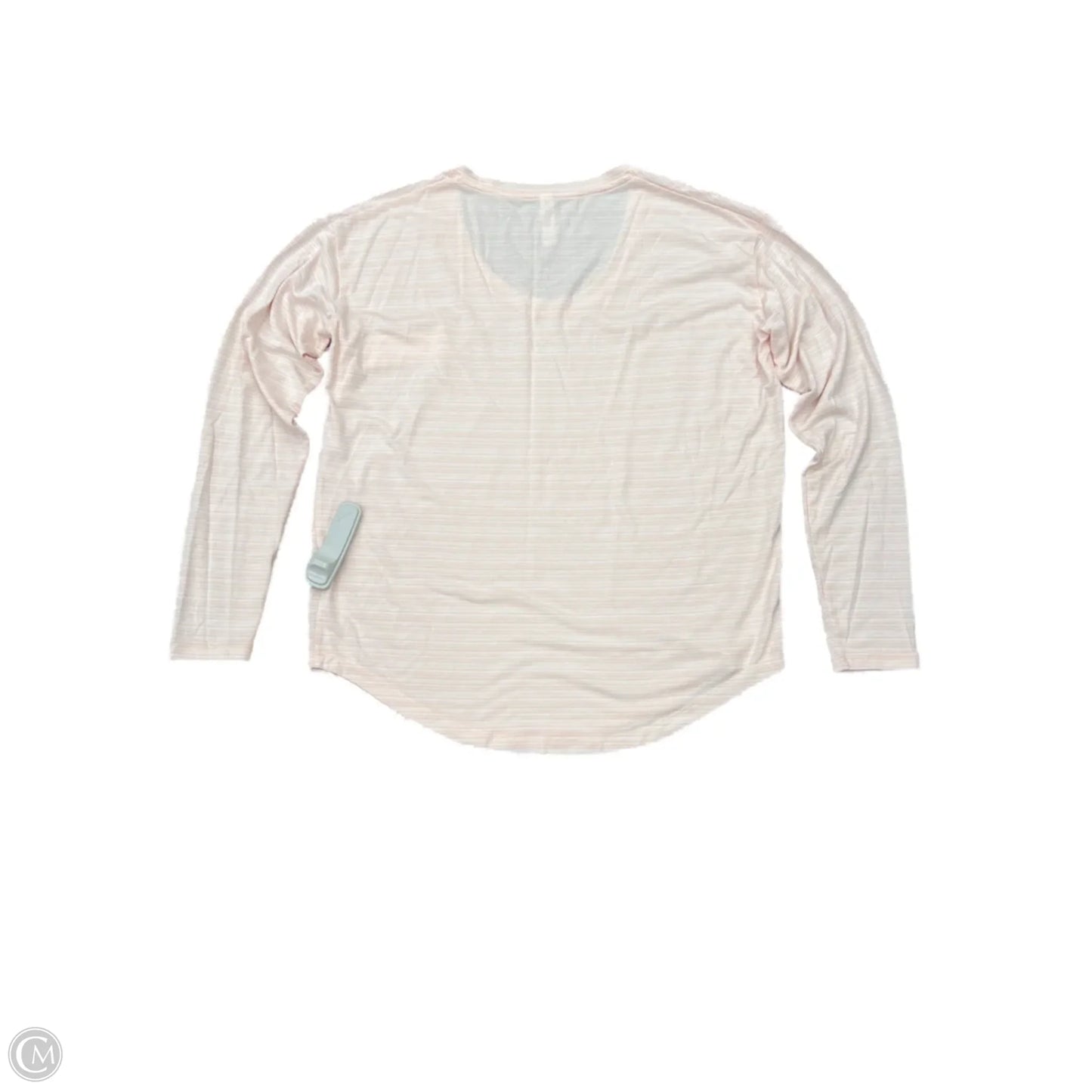 Athletic Top Long Sleeve Crewneck By Athleta In Orange, Size: S