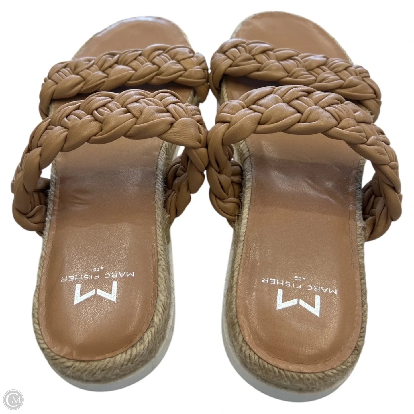 Sandals Flats By Marc Fisher In Tan, Size: 6