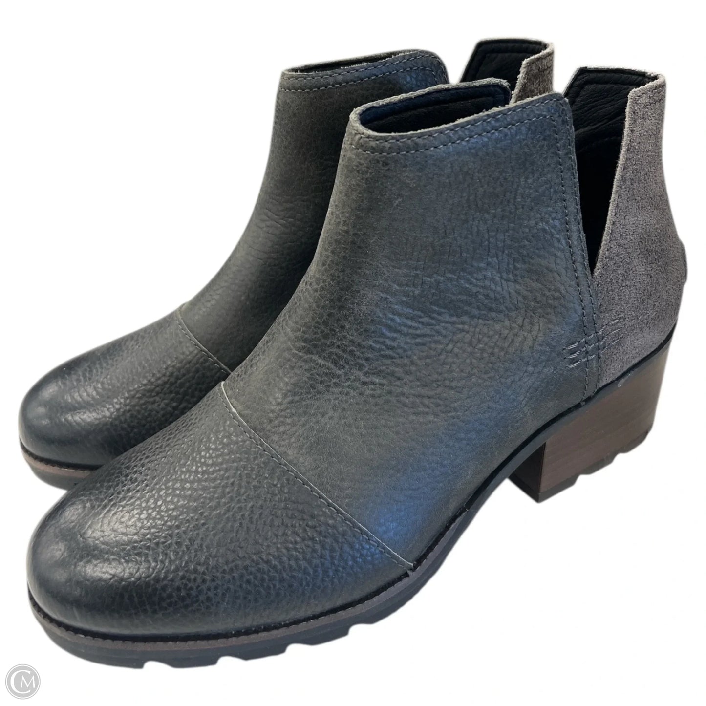 Boots Ankle Flats By Sorel In Grey, Size: 9