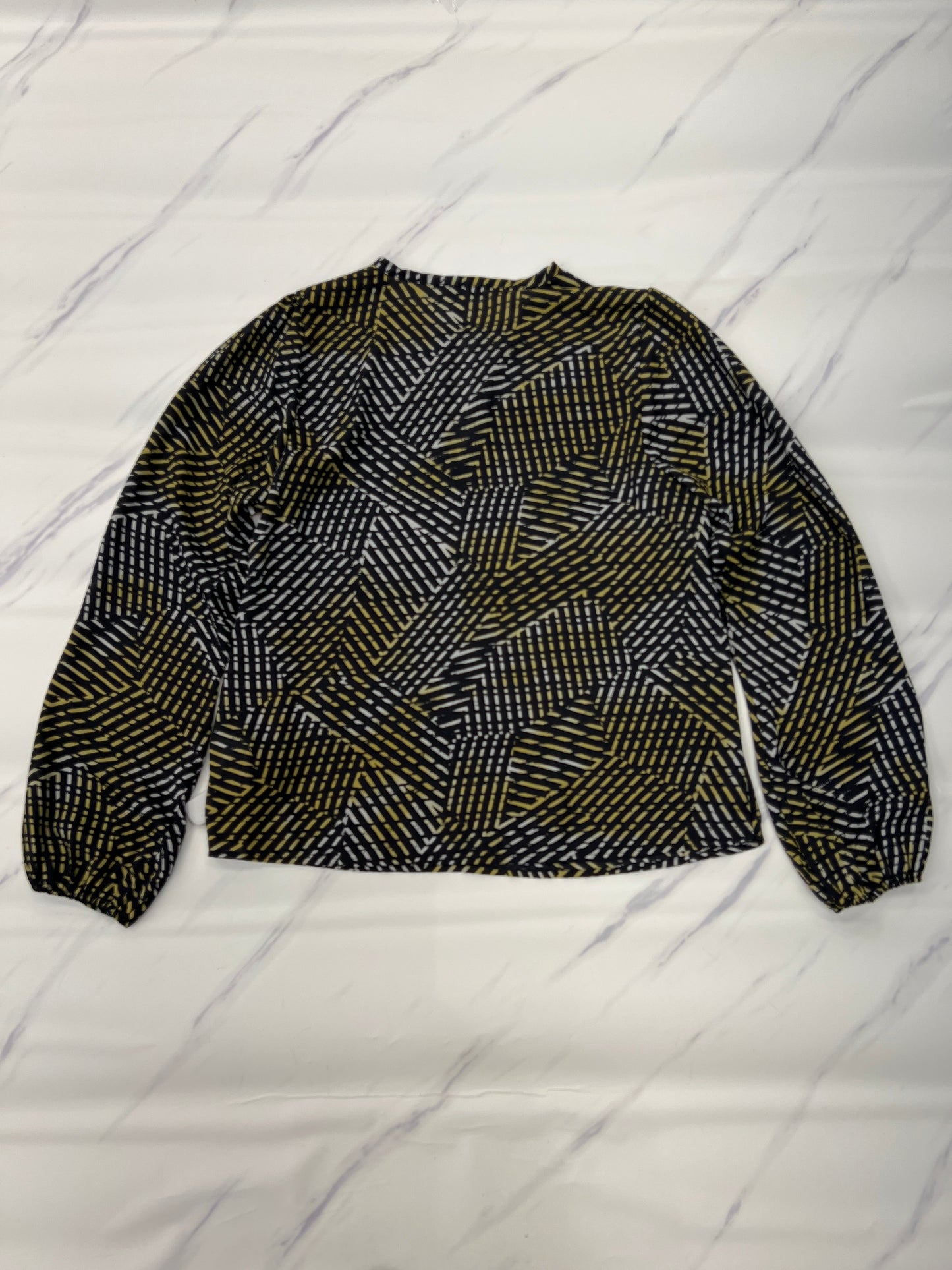 Top Long Sleeve By Allison Joy In Black, Size: S