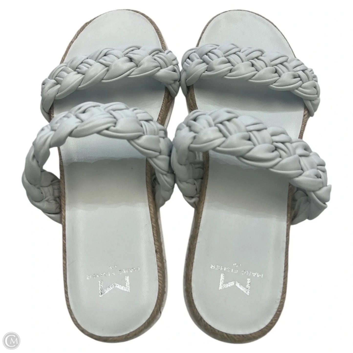 Sandals Flats By Marc Fisher In White, Size: 7.5