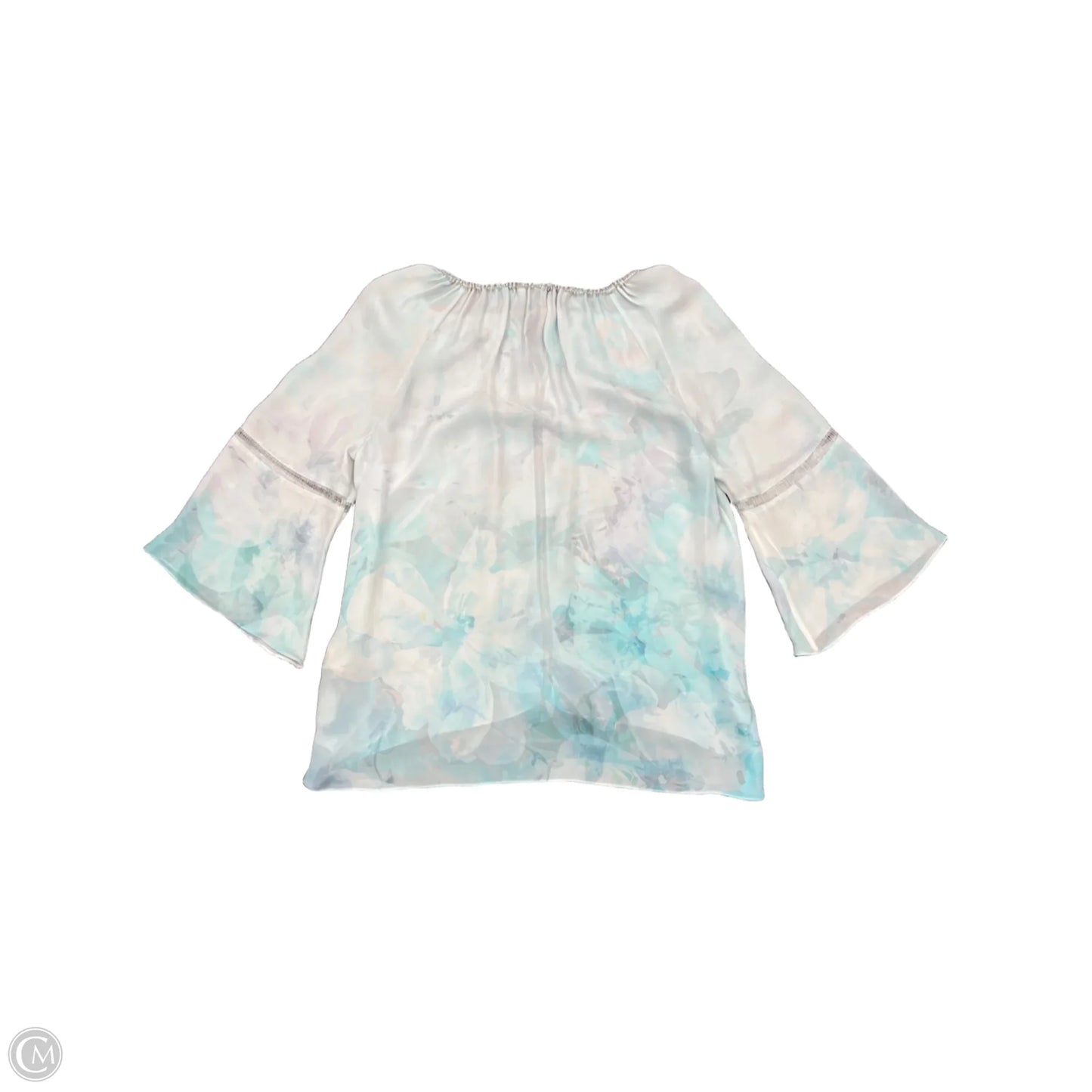 Top Long Sleeve By Elie Tahari In Green, Size: L