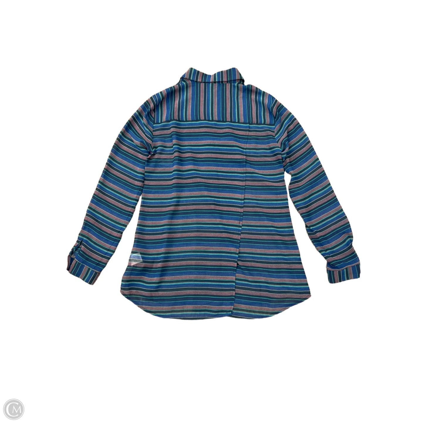 Top Long Sleeve By Cabi In Blue, Size: Xs