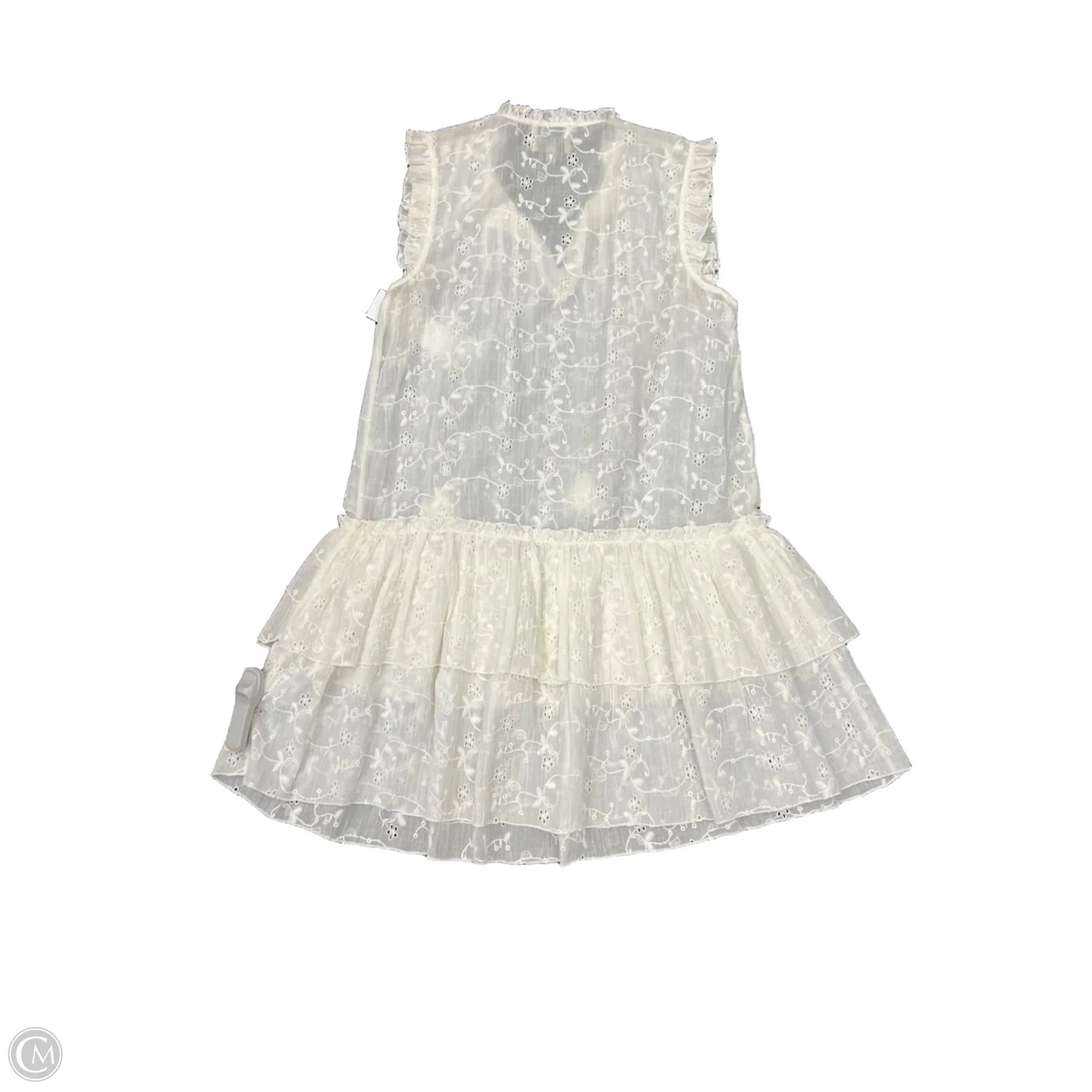 Dress Casual Short By Cmb In White, Size: Xs