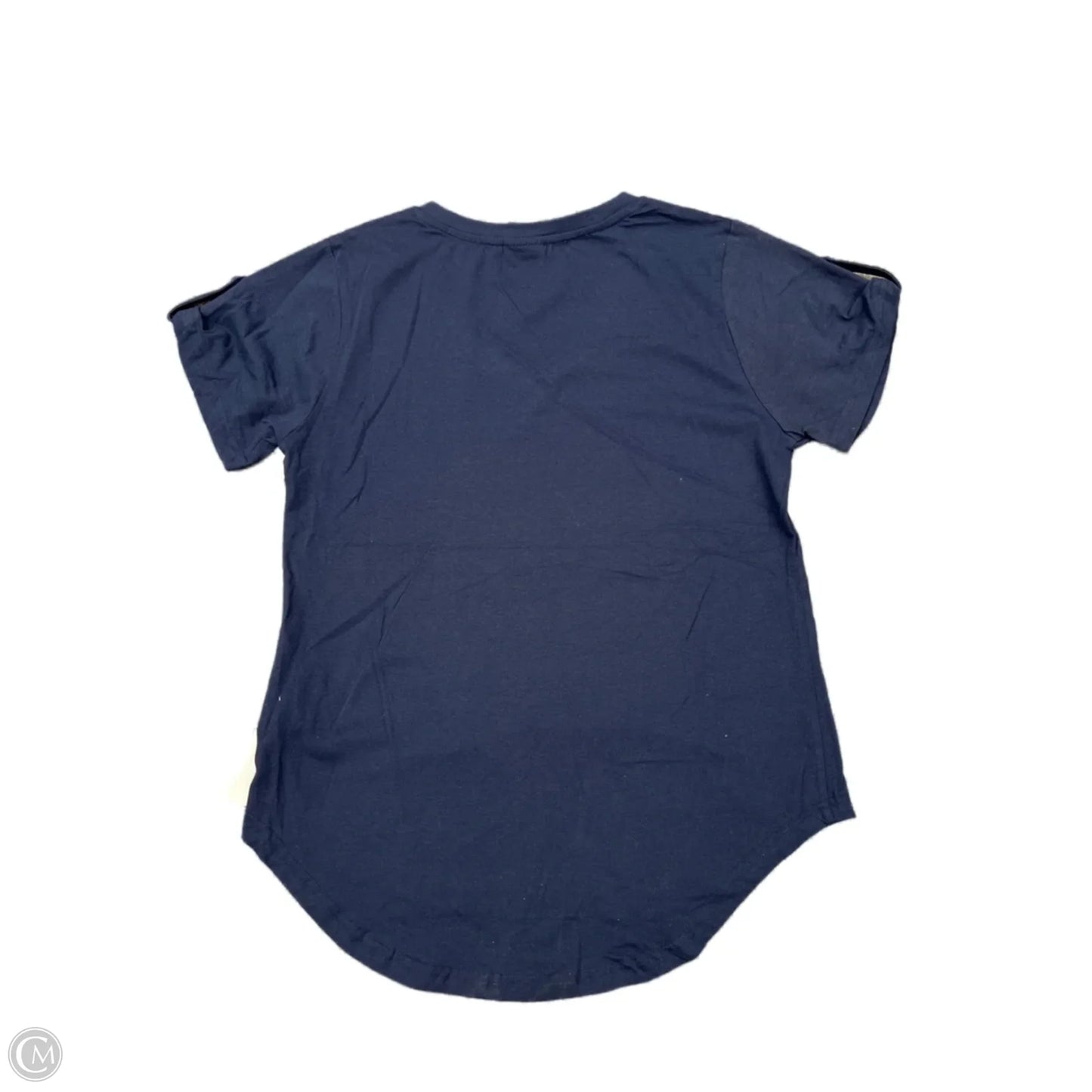 Top Short Sleeve By Harley Davidson In Blue, Size: M