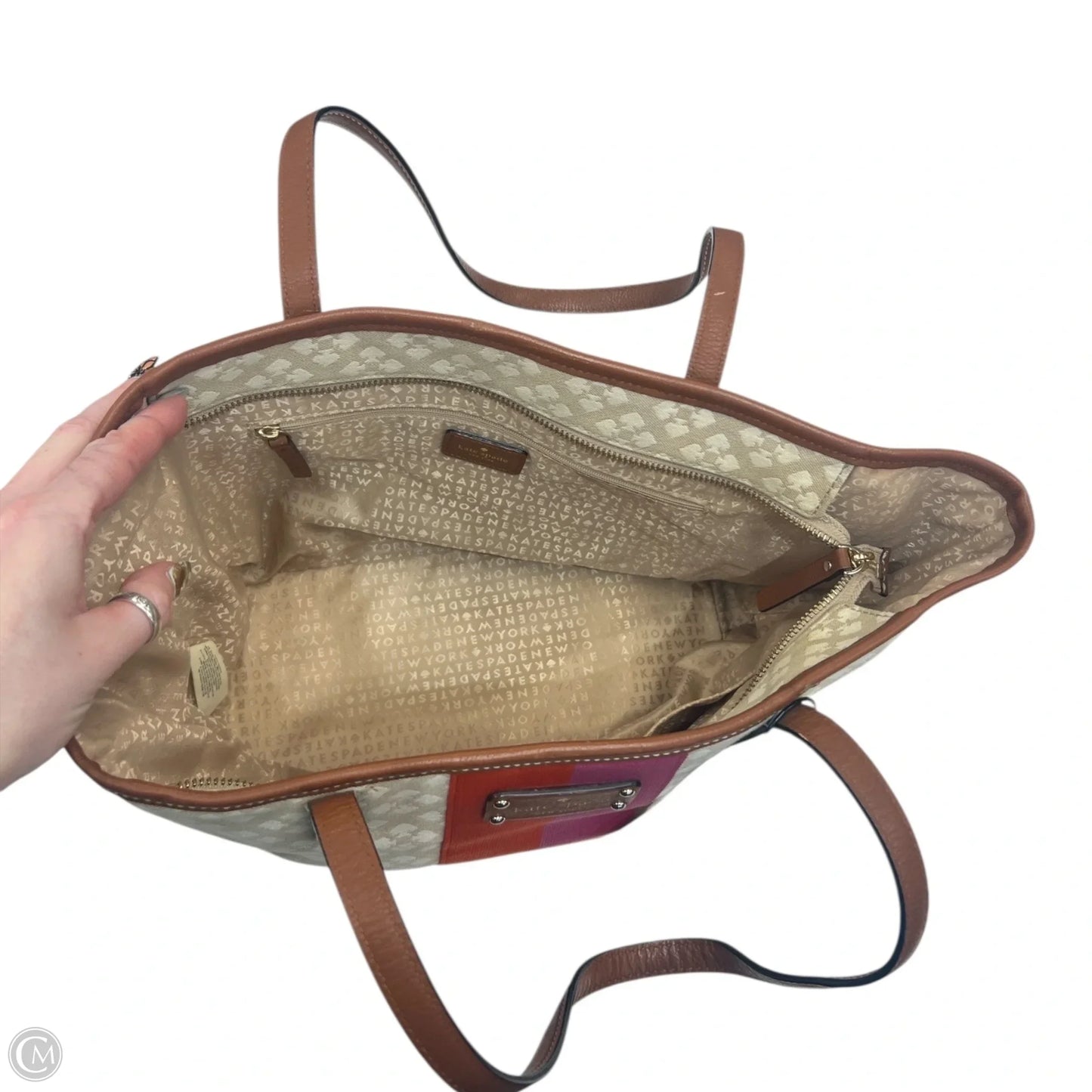 Tote Designer By Kate Spade, Size: Medium