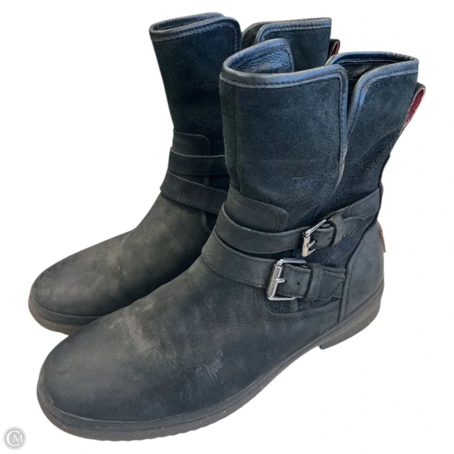 Boots Designer By Ugg In Black, Size: 8.5