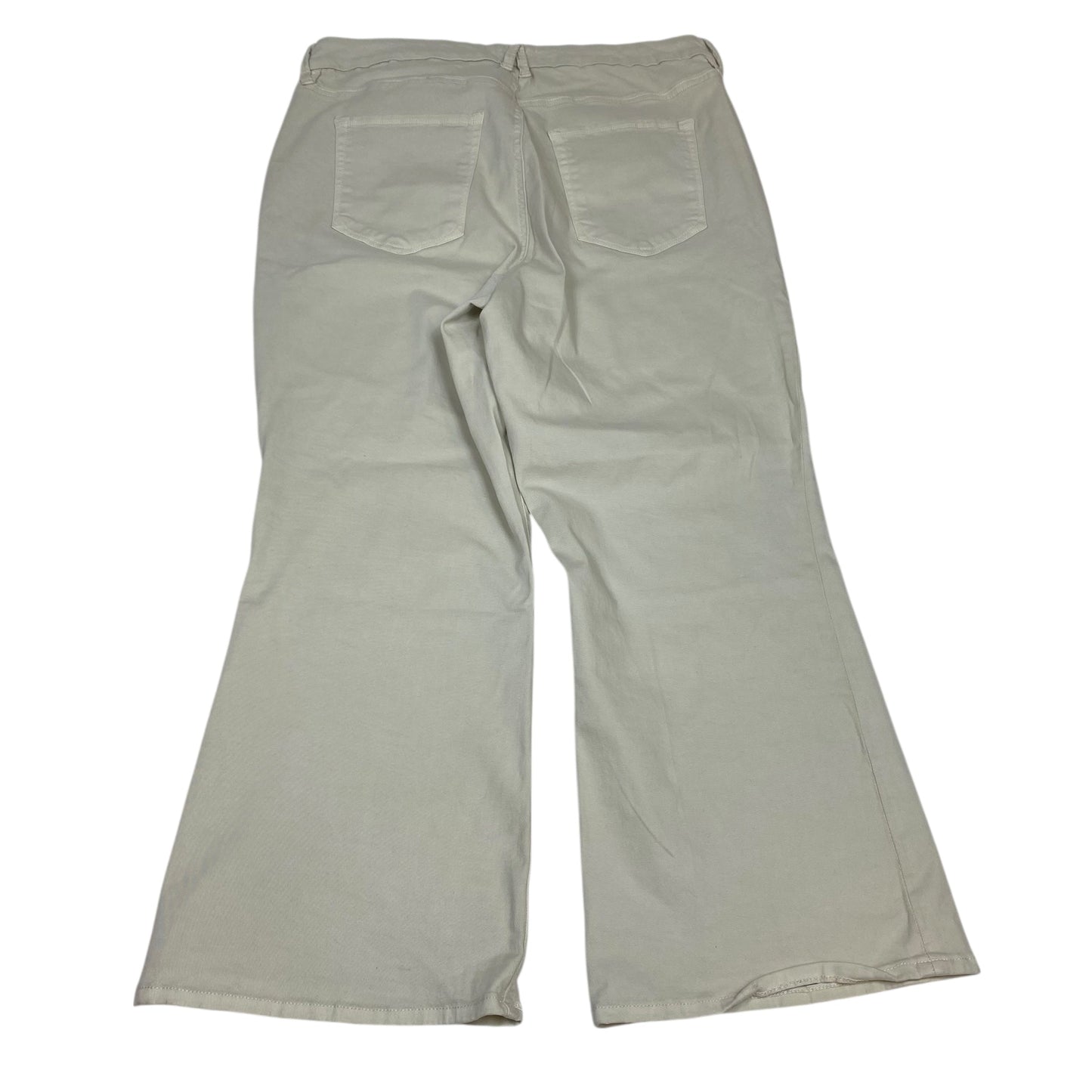 Pants Designer By Good American In Beige, Size:18