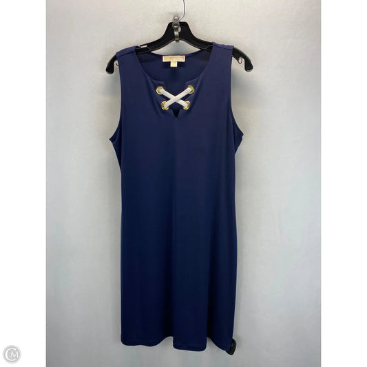 Dress Designer By Michael By Michael Kors In Navy, Size: M