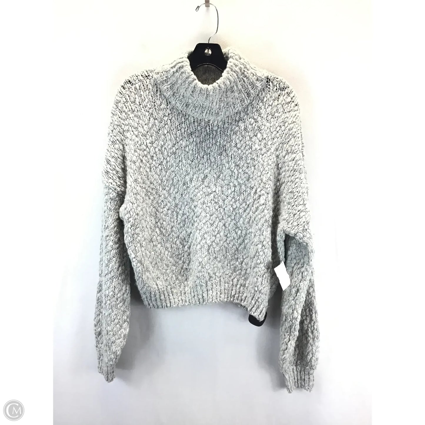 Sweater By Hollister In Grey, Size: L