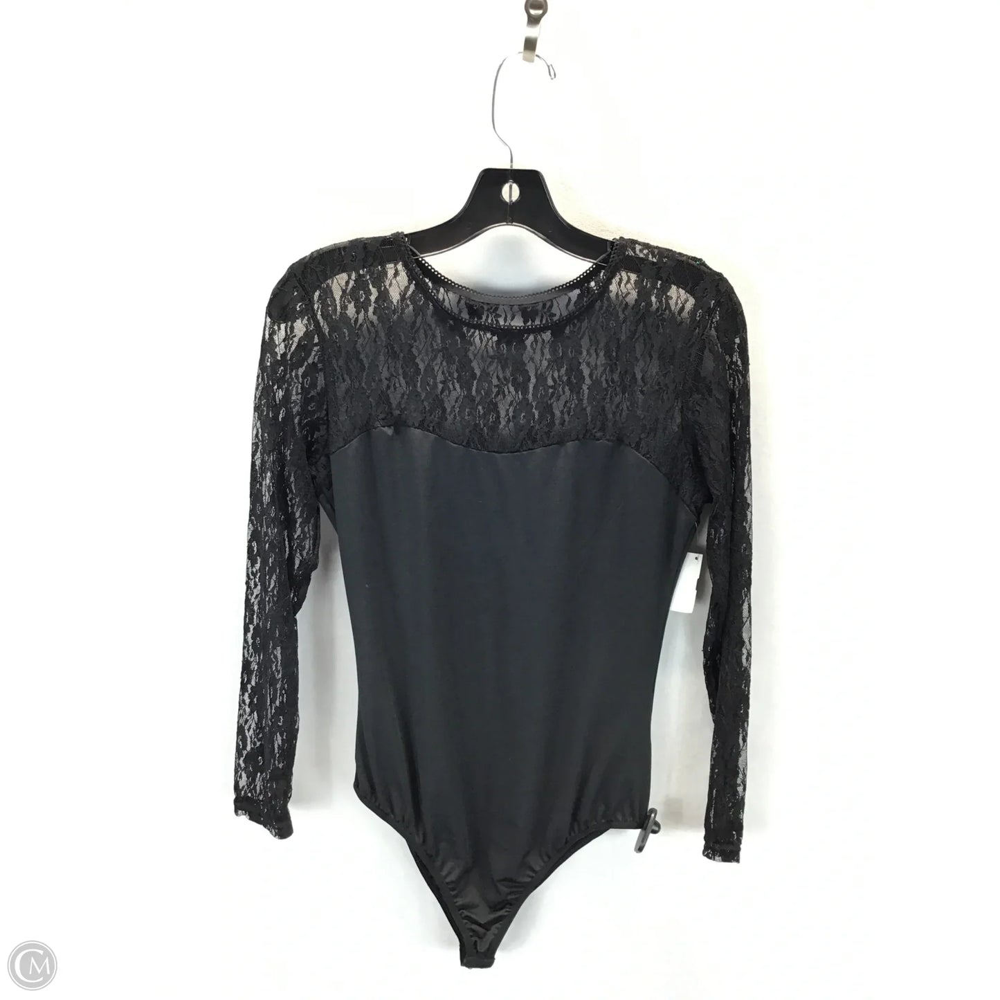 Bodysuit By Clothes Mentor In Black, Size: 10