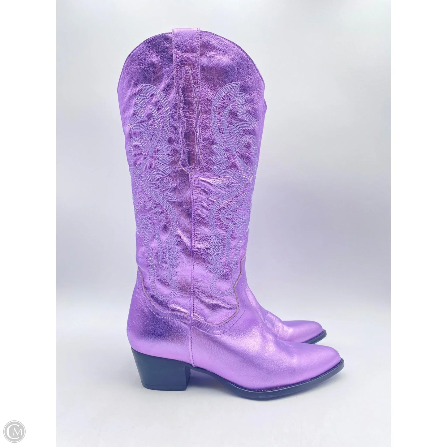 Boots Western By Aldo In Purple, Size: 10