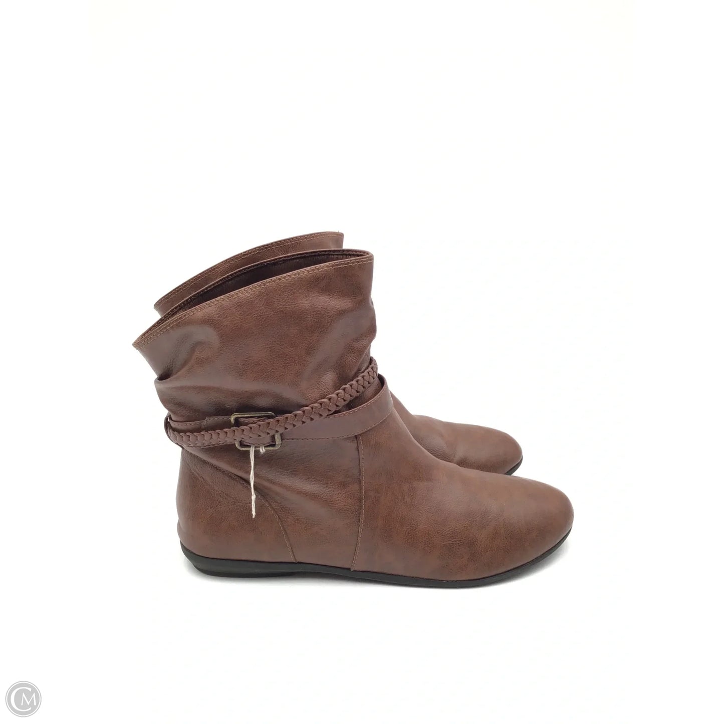 Boots Ankle Flats By American Eagle In Brown, Size: 12