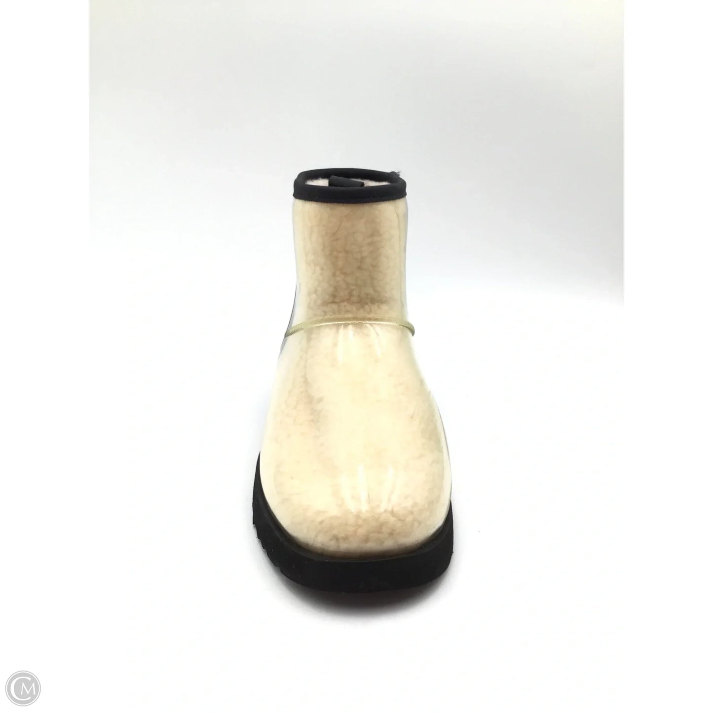 Boots Designer By Ugg In Black & Cream, Size: 9
