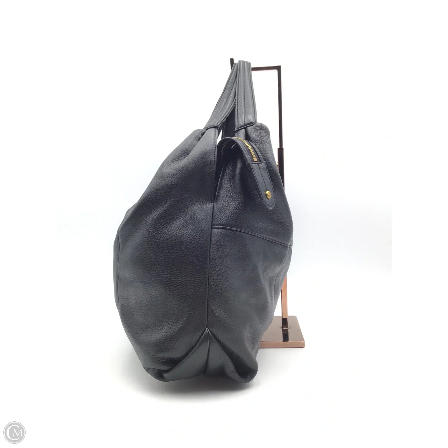 Handbag Leather By Hobo Intl, Size: Large