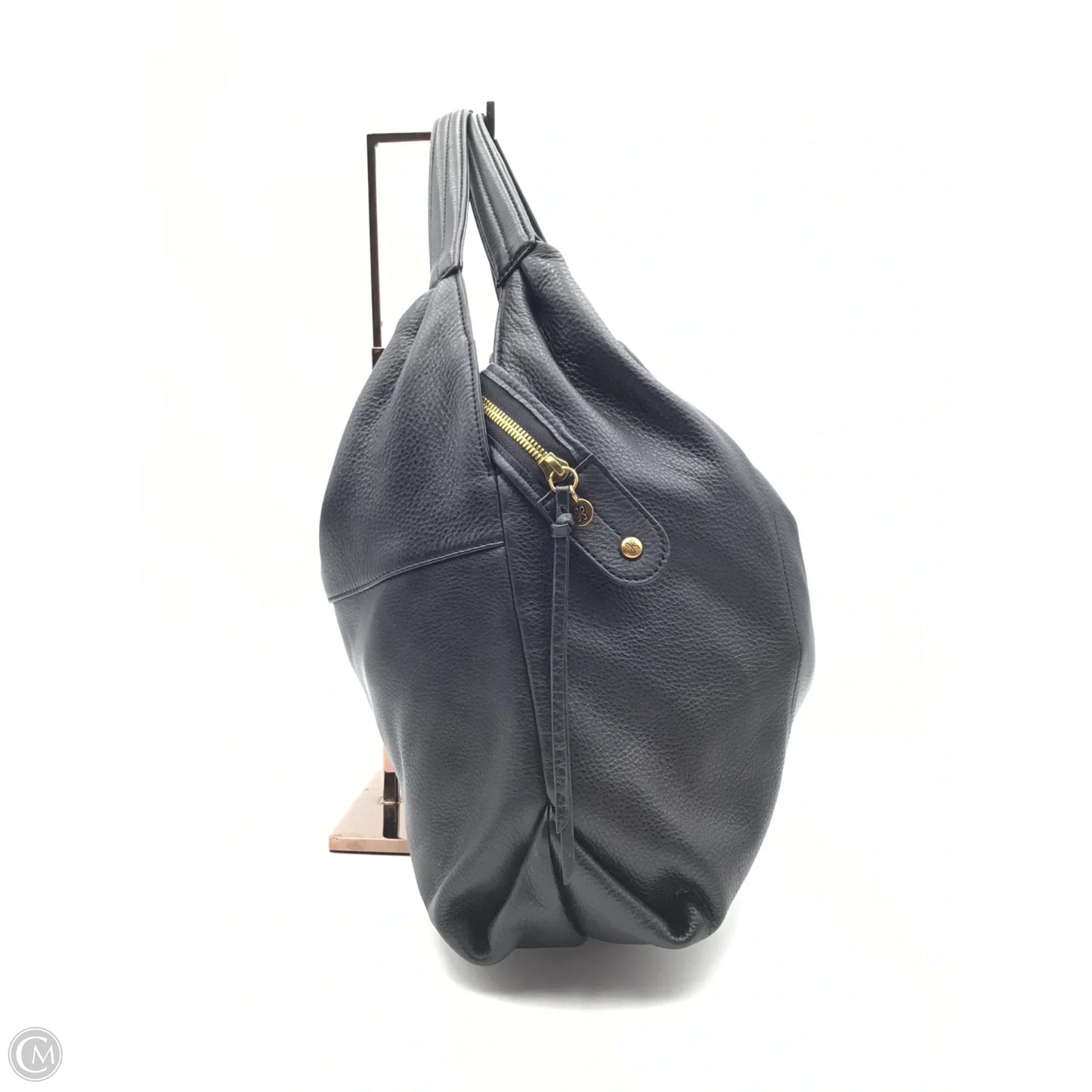 Handbag Leather By Hobo Intl, Size: Large