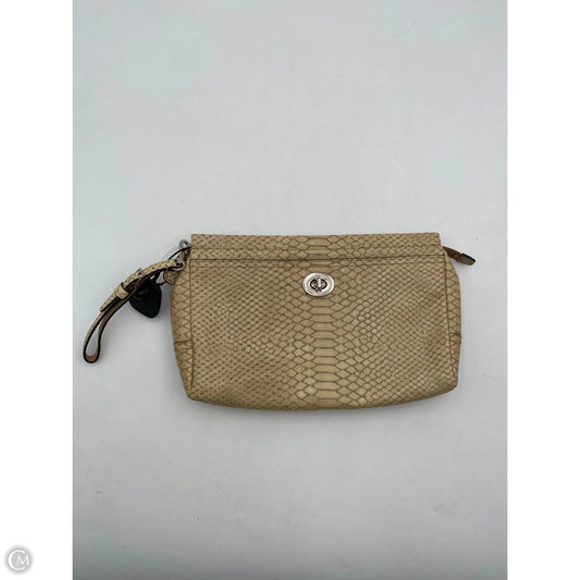Wristlet Designer By Coach, Size: Large