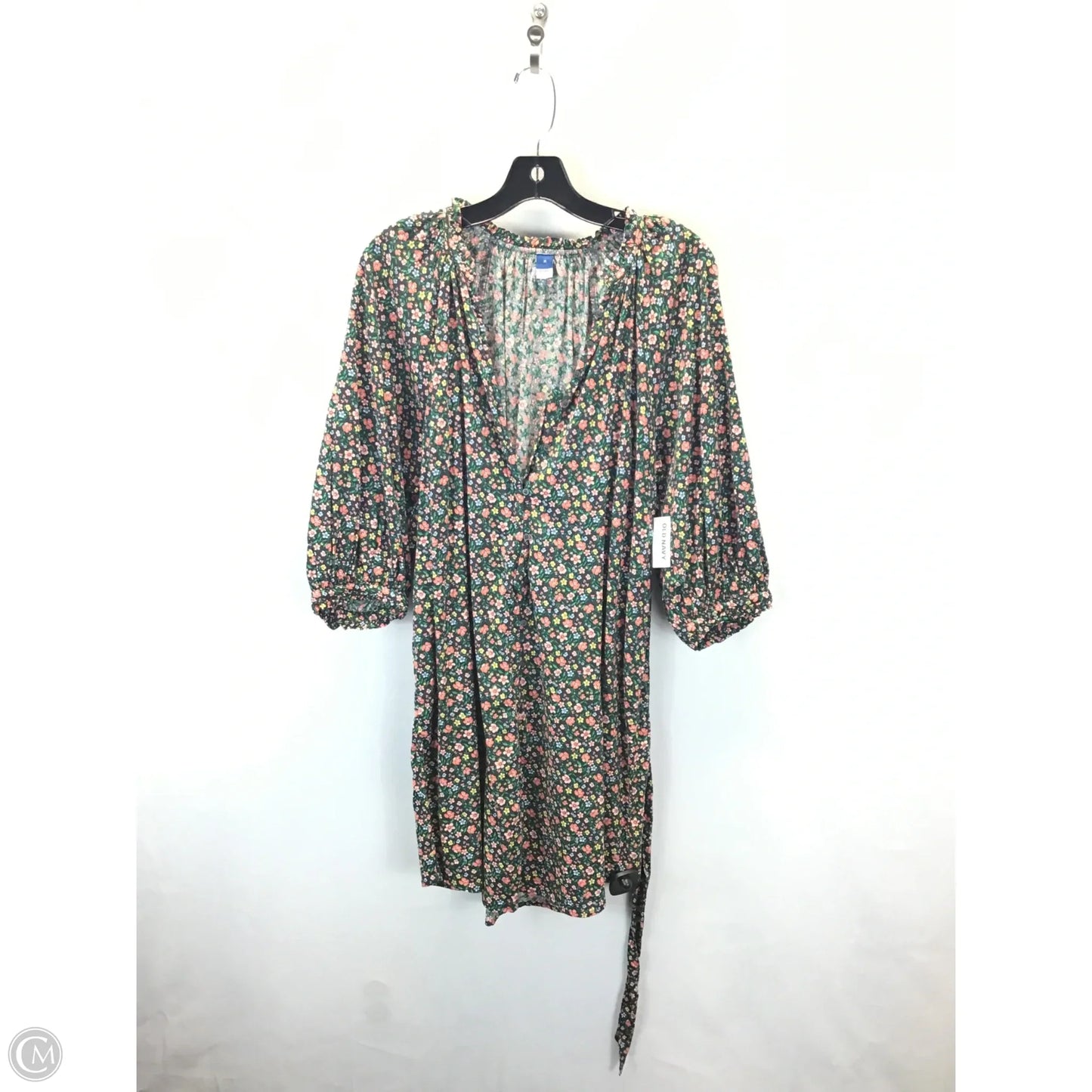 Dress Casual Midi By Old Navy In Floral Print, Size: M