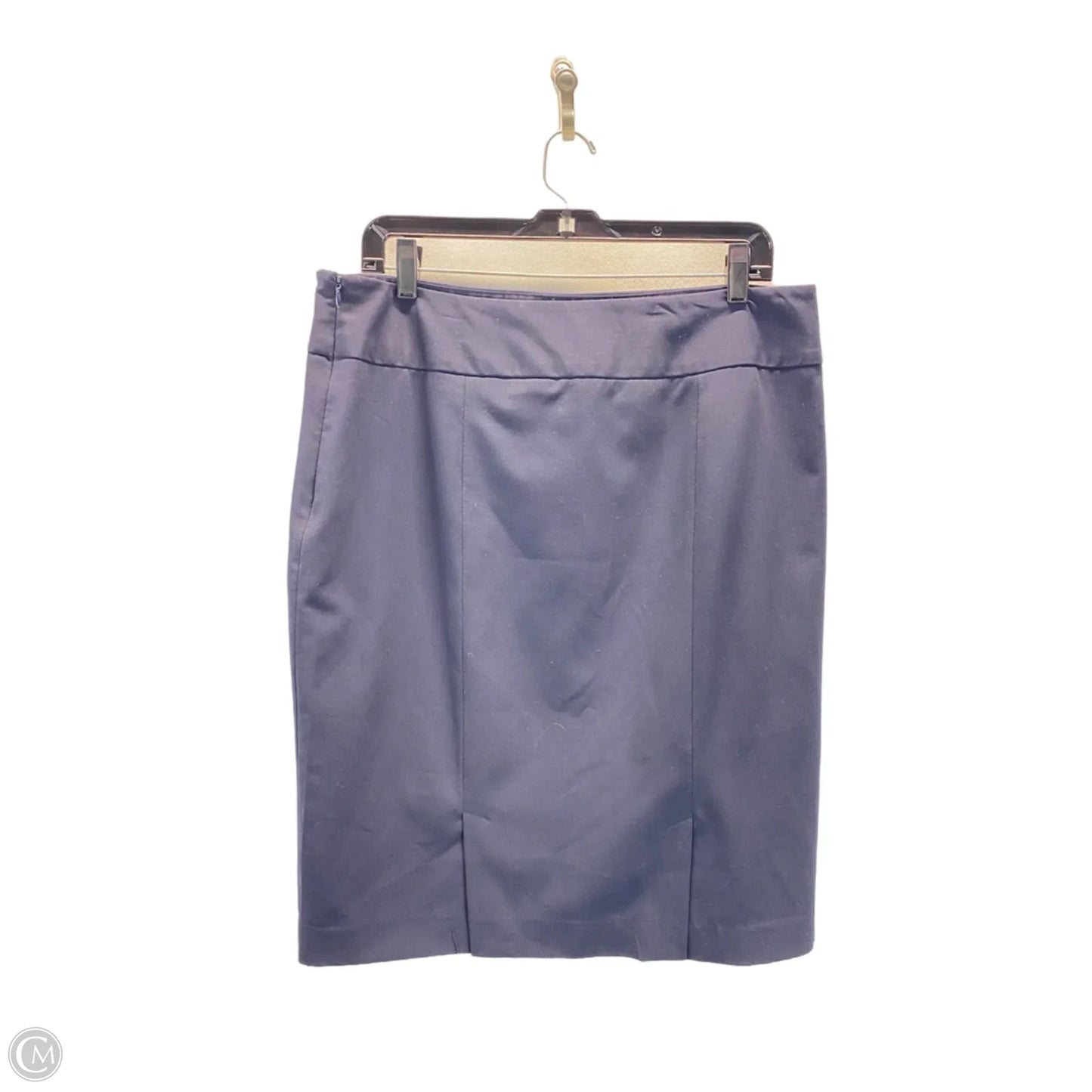 Skirt Midi By Liz Claiborne In Blue, Size: 12