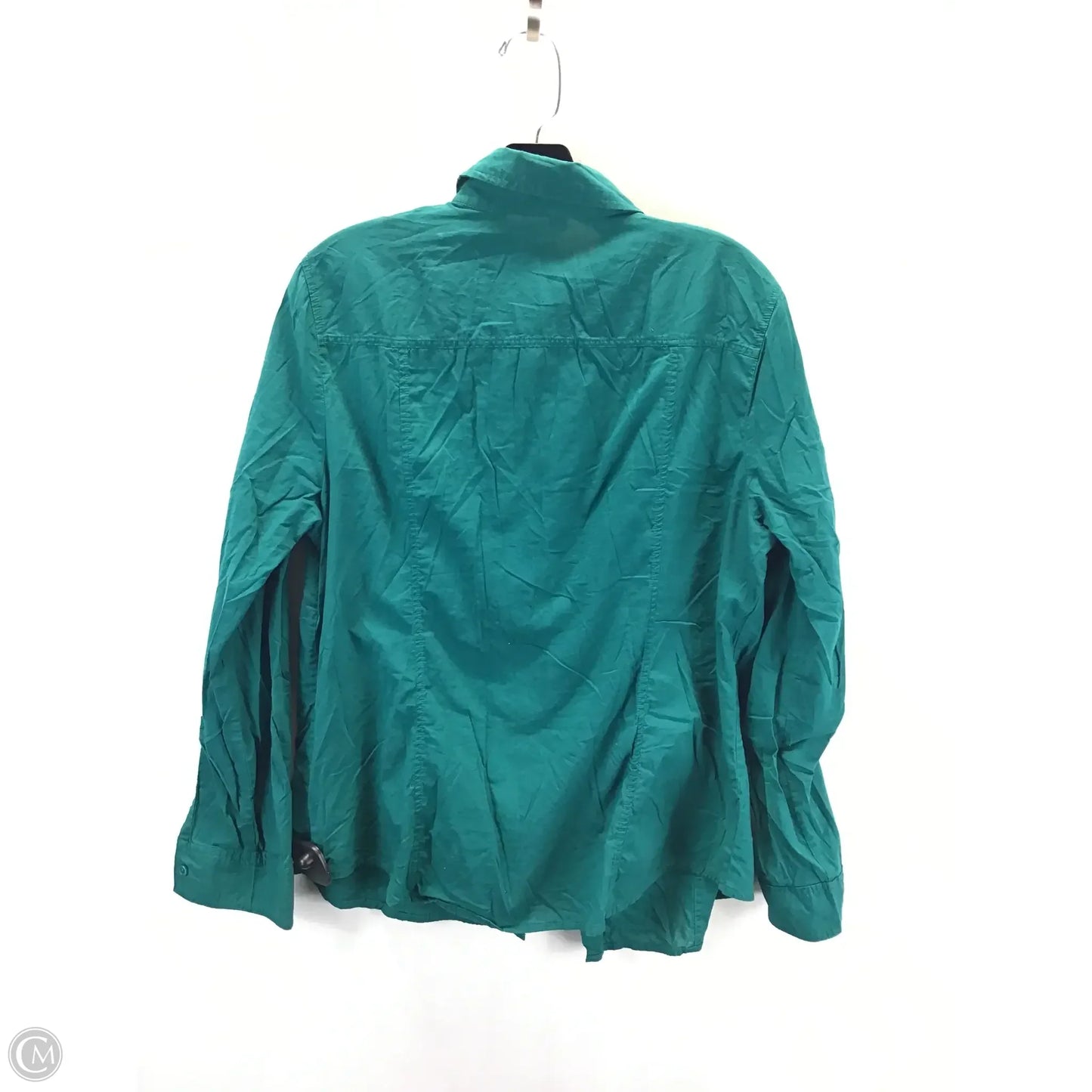 Top Long Sleeve By Michael By Michael Kors In Green, Size: Xl