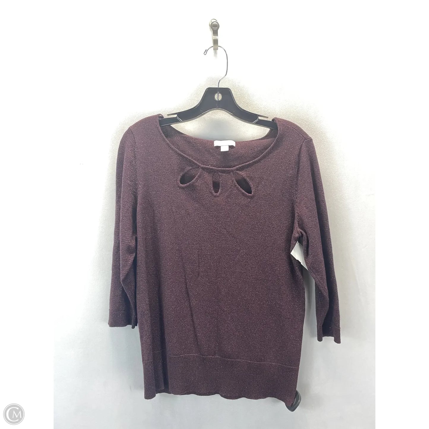 Sweater By New York And Co In Purple, Size: L