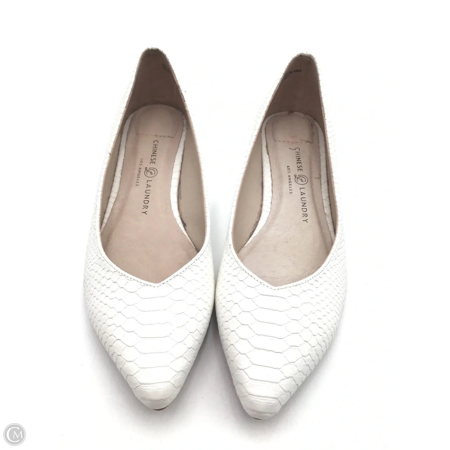Shoes Flats By Chinese Laundry In White, Size: 9.5