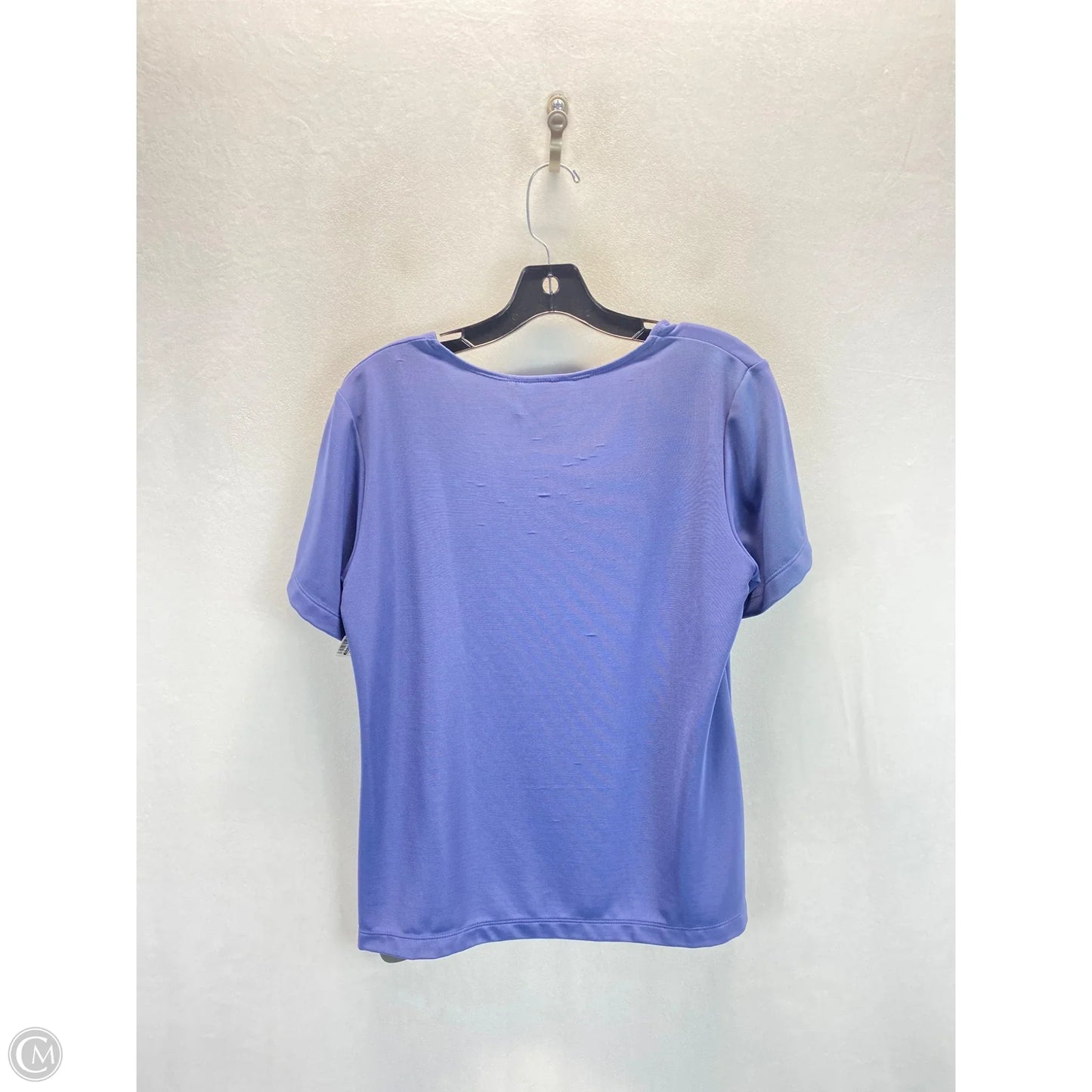 Top Short Sleeve By Susan Graver In Purple, Size: S